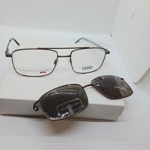 NWT Men's CARGO CLIP-ON SUNGLASSES C5503